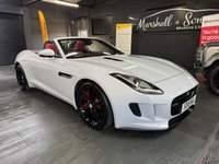USED 2016 16 JAGUAR F-TYPE 3.0 V6 S Convertible 2dr Petrol Auto Euro 6 (s/s) (380 ps) 2016 JAGUAR F-TYPE 3.0 V6 S CONVERTIBLE - YULONG WHITE - RED LEATHER PERFORMANCE SEATS - 6 SERVICES TO 53K - REVERSE CAEMRA - 19 INCH ALLOYS - SAT NAV - HEATED SEATS - INTELLIGENT HIGH BEAM - SPORT EXHAUSTS