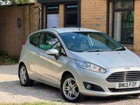 USED 2013 13 FORD FIESTA 1.25 Zetec Euro 5 3dr *************SOLD*************