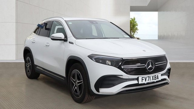 View our Mercedes-Benz Eqa EQA 250 66.5kWh AMG Line SUV 5dr Electric Auto (190 ps)+2 KEYS+1 OWNER FROM NEW+FSH+HALF LEATHER HEATED SEATS+CAMERA+PARK CONTROL+DIGITAL DASH+POWER BOOT+PRIVACY+BLUETOOTH+MEDIA+NAV+APPS+18" ALLOYS+CLIMATE+CRUISE+