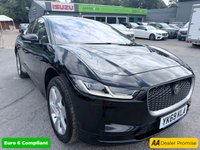 2019 JAGUAR I-PACE Black 400 90kWh SE SUV, 48,025 miles, electric 4WD, Meridian audio, Adaptive cruise, Sat nav, Rear Camera, 10in touchscreen, climate control. &pound;13499.00
