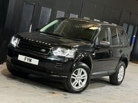 USED 2013 62 LAND ROVER FREELANDER 2 2.2 TD4 Black and White SUV 5dr Diesel Manual 4WD Euro 5 (s/s) (150 ps) 