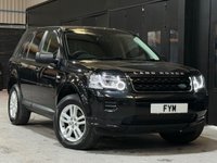 USED 2013 62 LAND ROVER FREELANDER 2 2.2 TD4 Black and White SUV 5dr Diesel Manual 4WD Euro 5 (s/s) (150 ps) 