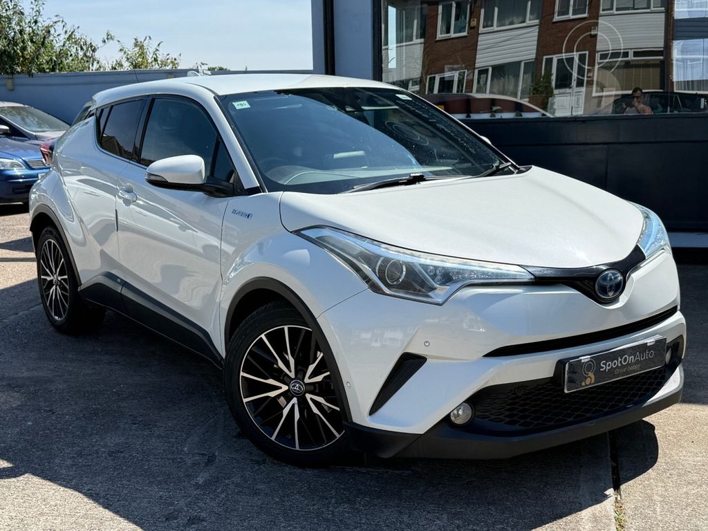 USED 2017 17 TOYOTA C-HR 1.8 VVT-h Excel SUV 5dr Petrol Hybrid CVT Euro 6 (s/s) (122 ps) AUTO+FULL HISTORY+PHONE+CRUIS
