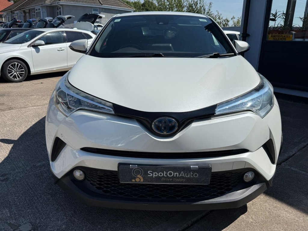 USED 2017 17 TOYOTA C-HR 1.8 VVT-h Excel SUV 5dr Petrol Hybrid CVT Euro 6 (s/s) (122 ps) AUTO+FULL HISTORY+PHONE+CRUIS