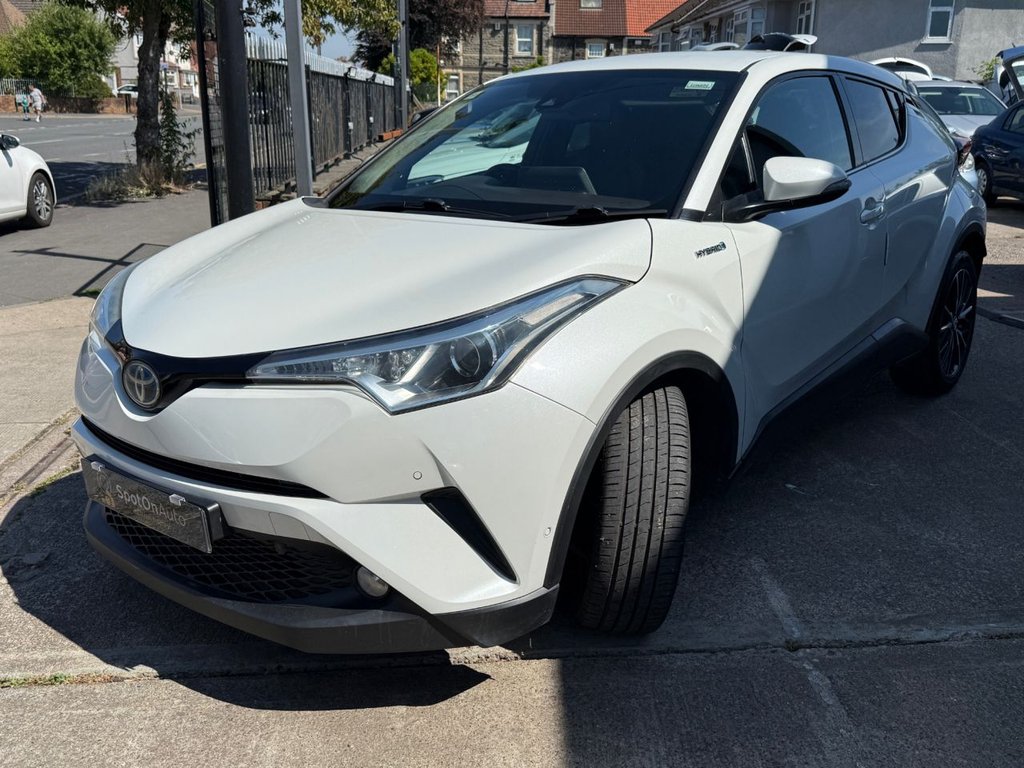 USED 2017 17 TOYOTA C-HR 1.8 VVT-h Excel SUV 5dr Petrol Hybrid CVT Euro 6 (s/s) (122 ps) AUTO+FULL HISTORY+PHONE+CRUIS