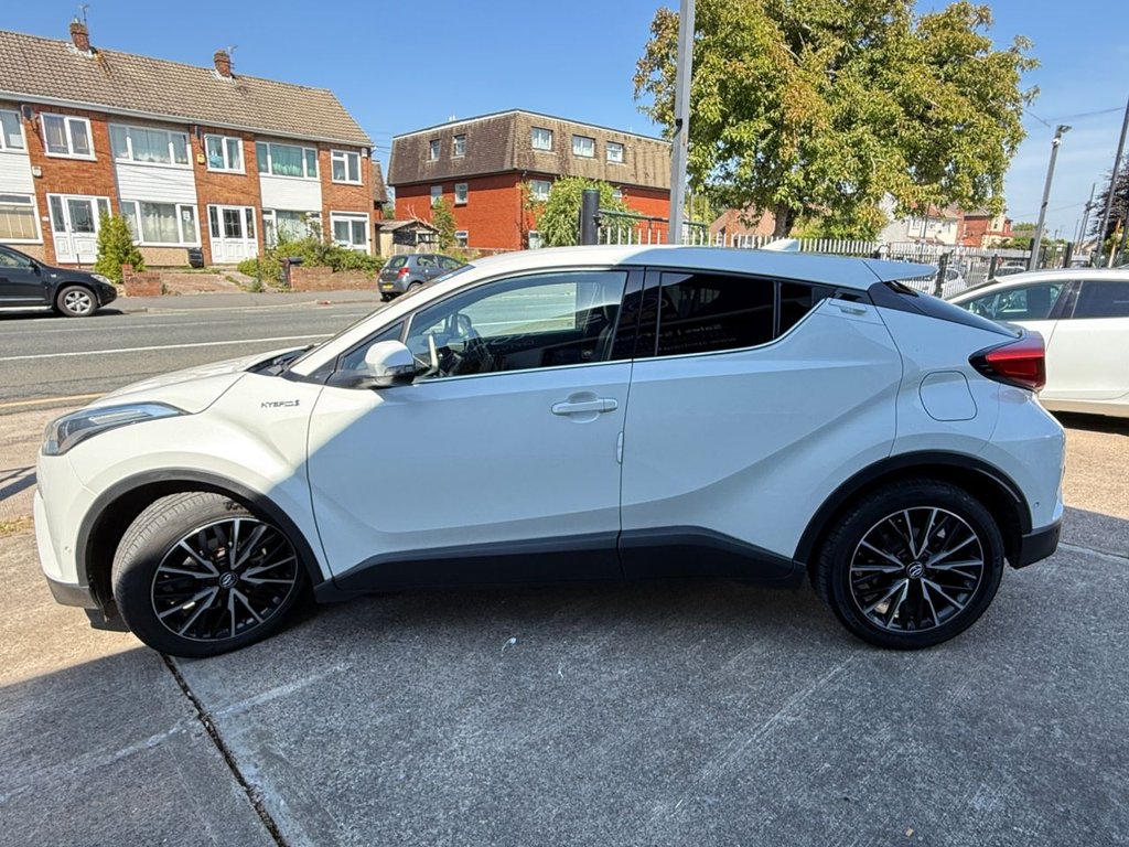 USED 2017 17 TOYOTA C-HR 1.8 VVT-h Excel SUV 5dr Petrol Hybrid CVT Euro 6 (s/s) (122 ps) AUTO+FULL HISTORY+PHONE+CRUIS