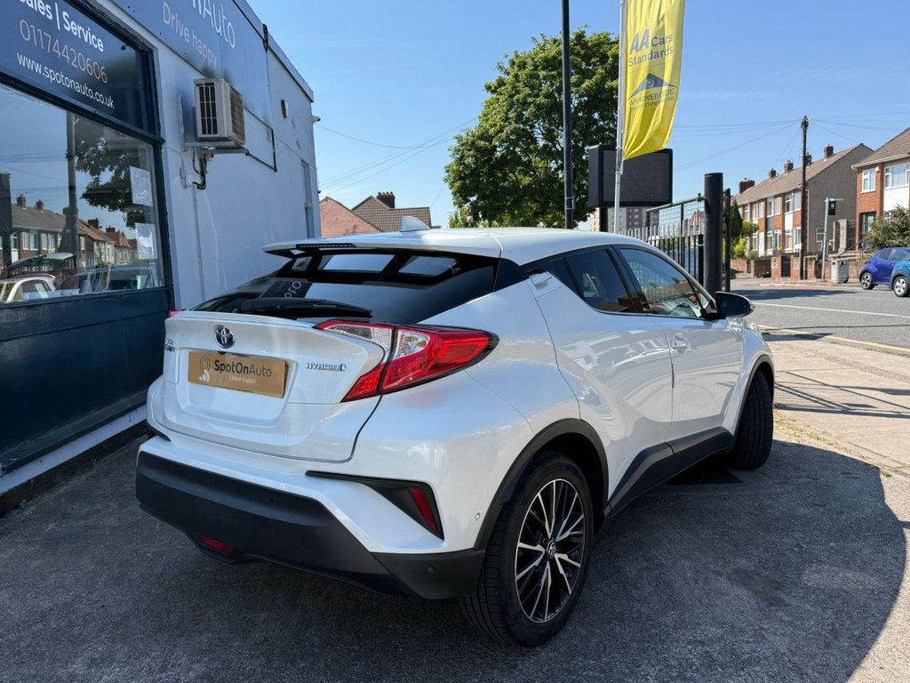 USED 2017 17 TOYOTA C-HR 1.8 VVT-h Excel SUV 5dr Petrol Hybrid CVT Euro 6 (s/s) (122 ps) AUTO+FULL HISTORY+PHONE+CRUIS