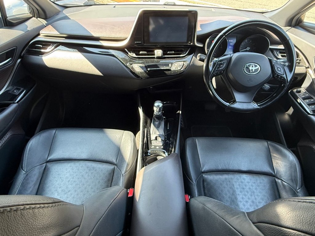 USED 2017 17 TOYOTA C-HR 1.8 VVT-h Excel SUV 5dr Petrol Hybrid CVT Euro 6 (s/s) (122 ps) AUTO+FULL HISTORY+PHONE+CRUIS