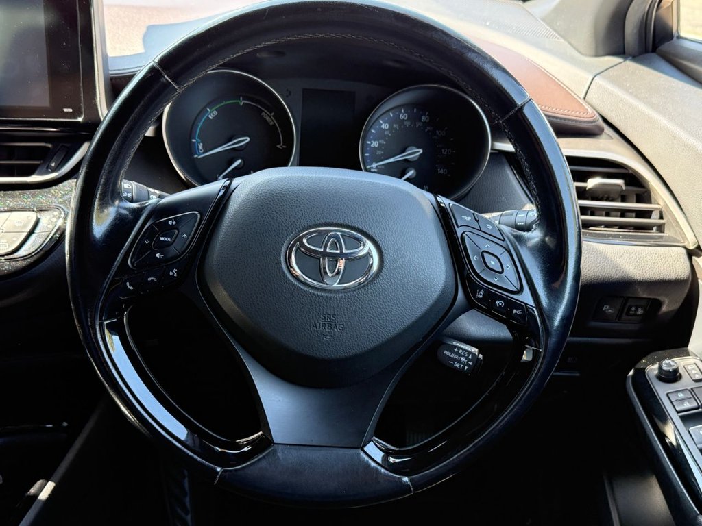 USED 2017 17 TOYOTA C-HR 1.8 VVT-h Excel SUV 5dr Petrol Hybrid CVT Euro 6 (s/s) (122 ps) AUTO+FULL HISTORY+PHONE+CRUIS