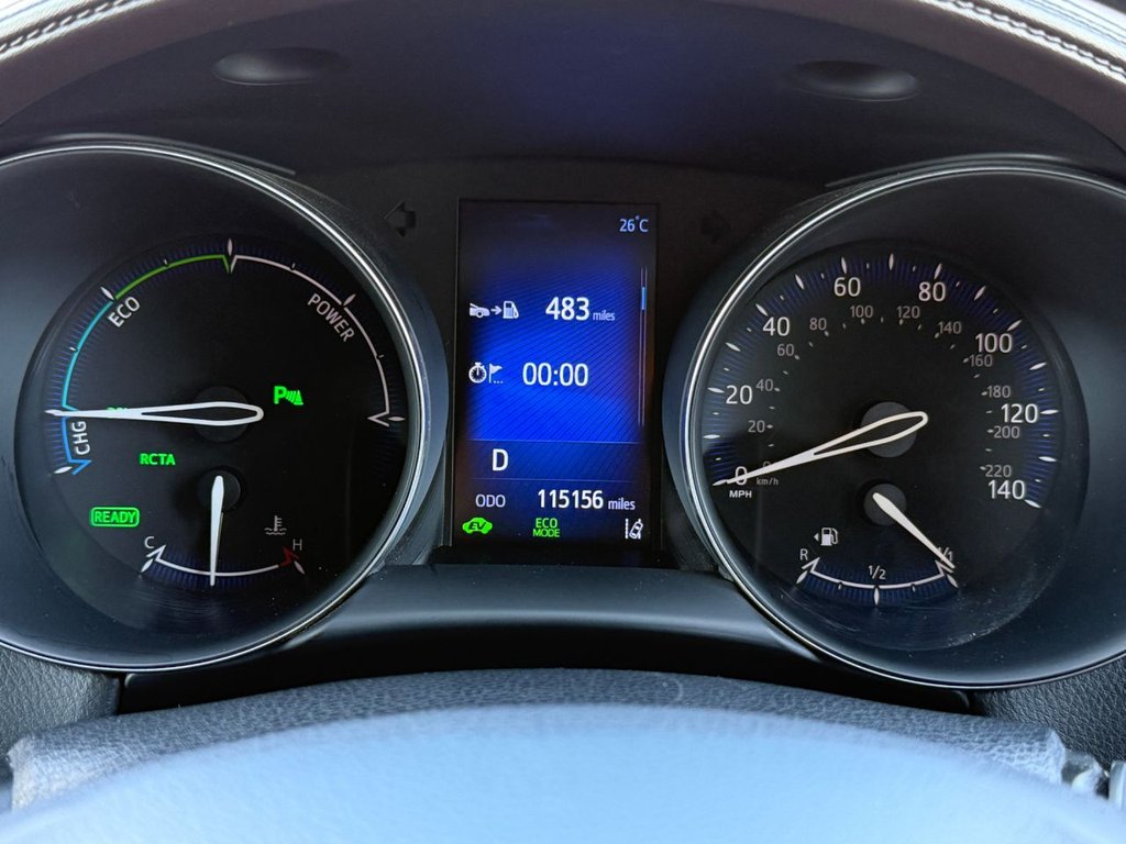 USED 2017 17 TOYOTA C-HR 1.8 VVT-h Excel SUV 5dr Petrol Hybrid CVT Euro 6 (s/s) (122 ps) AUTO+FULL HISTORY+PHONE+CRUIS
