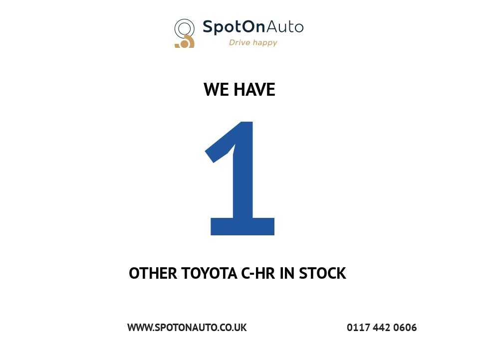 USED 2017 17 TOYOTA C-HR 1.8 VVT-h Excel SUV 5dr Petrol Hybrid CVT Euro 6 (s/s) (122 ps) AUTO+FULL HISTORY+PHONE+CRUIS