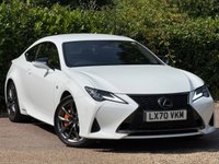 USED 2020 70 LEXUS RC 2.5 300h F Sport Coupe 2dr Petrol Hybrid E-CVT Euro 6 (s/s) (223 ps) 