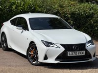 USED 2020 70 LEXUS RC 2.5 300h F Sport Coupe 2dr Petrol Hybrid E-CVT Euro 6 (s/s) (223 ps) 