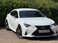 USED 2020 70 LEXUS RC 2.5 300h F Sport Coupe 2dr Petrol Hybrid E-CVT Euro 6 (s/s) (223 ps) 