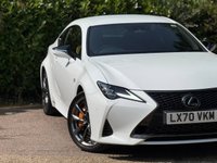 USED 2020 70 LEXUS RC 2.5 300h F Sport Coupe 2dr Petrol Hybrid E-CVT Euro 6 (s/s) (223 ps) 