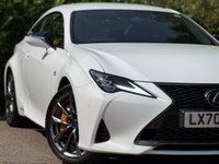 USED 2020 70 LEXUS RC 2.5 300h F Sport Coupe 2dr Petrol Hybrid E-CVT Euro 6 (s/s) (223 ps) 