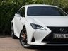 USED 2020 70 LEXUS RC 2.5 300h F Sport Coupe 2dr Petrol Hybrid E-CVT Euro 6 (s/s) (223 ps) 