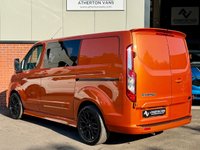 USED 2022 22 FORD TRANSIT CUSTOM 2.0 300 EcoBlue RAMPAGE EDITION Combi Van Double Cab 5dr Diesel Manual L1 H1 Euro 6 [ NO V A T TO PAY ] BODY KIT + GLOSS BLACK ALLOYS