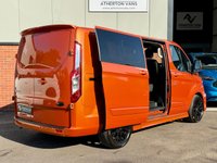 USED 2022 22 FORD TRANSIT CUSTOM 2.0 300 EcoBlue RAMPAGE EDITION Combi Van Double Cab 5dr Diesel Manual L1 H1 Euro 6 [ NO V A T TO PAY ] BODY KIT + GLOSS BLACK ALLOYS