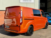 USED 2022 22 FORD TRANSIT CUSTOM 2.0 300 EcoBlue RAMPAGE EDITION Combi Van Double Cab 5dr Diesel Manual L1 H1 Euro 6 [ NO V A T TO PAY ] BODY KIT + GLOSS BLACK ALLOYS