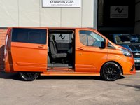 USED 2022 22 FORD TRANSIT CUSTOM 2.0 300 EcoBlue RAMPAGE EDITION Combi Van Double Cab 5dr Diesel Manual L1 H1 Euro 6 [ NO V A T TO PAY ] BODY KIT + GLOSS BLACK ALLOYS