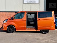 USED 2022 22 FORD TRANSIT CUSTOM 2.0 300 EcoBlue RAMPAGE EDITION Combi Van Double Cab 5dr Diesel Manual L1 H1 Euro 6 [ NO V A T TO PAY ] BODY KIT + GLOSS BLACK ALLOYS