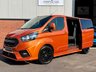 USED 2022 22 FORD TRANSIT CUSTOM 2.0 300 EcoBlue RAMPAGE EDITION Combi Van Double Cab 5dr Diesel Manual L1 H1 Euro 6 [ NO V A T TO PAY ] BODY KIT + GLOSS BLACK ALLOYS