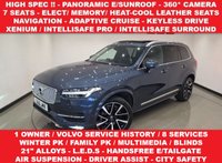 USED 2019 19 VOLVO XC90 2.0 D5 PowerPulse Inscription Pro SUV 5dr Diesel Auto 4WD Euro 6 (s/s) (235 ps) 