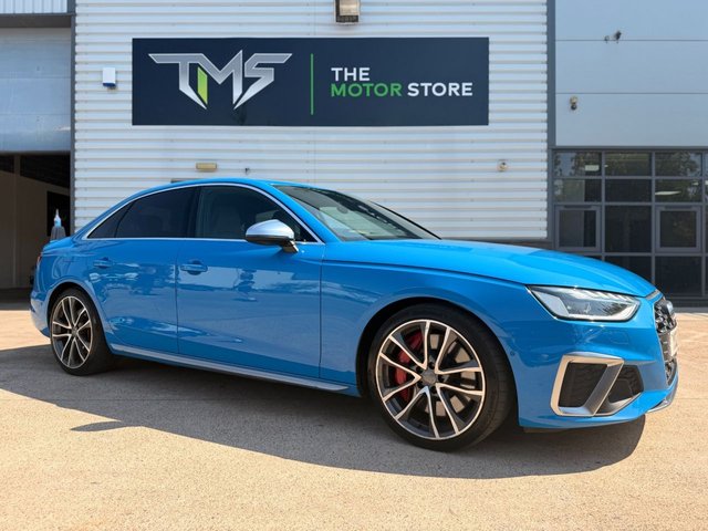 2021 21 AUDI S4 3.0 TDI V6 Saloon 4dr Diesel Tiptronic quattro Euro 6 (s/s) (341 ps) INCREDIBLE CONDITION + HUFE SPECIFICATION + TURBO BLUE + FULL AUDI SERVICE HISTORY