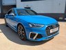 USED 2021 21 AUDI S4 3.0 TDI V6 Saloon 4dr Diesel Tiptronic quattro Euro 6 (s/s) (341 ps) INCREDIBLE CONDITION + HUFE SPECIFICATION + TURBO BLUE + FULL AUDI SERVICE HISTORY