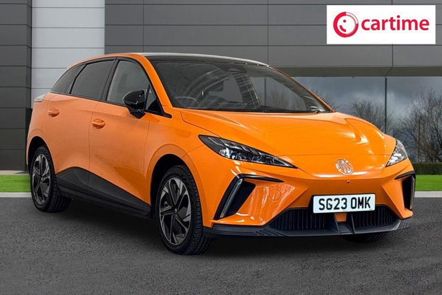 View our MG MG 4 64kWh Trophy Long Range Hatchback 5dr Electric Auto (203 ps) 360 Degree Parking Camera, Rear Parking Sensors, Android Auto / Apple CarPlay, Heated Front Seats, Heated Steering Wheel
