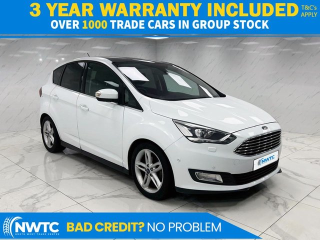 View our Ford C-Max 1.0T EcoBoost Titanium X MPV 5dr Petrol Manual Euro 6 (s/s) (Nav) (125 ps) 2 FORMER OWNERS! 