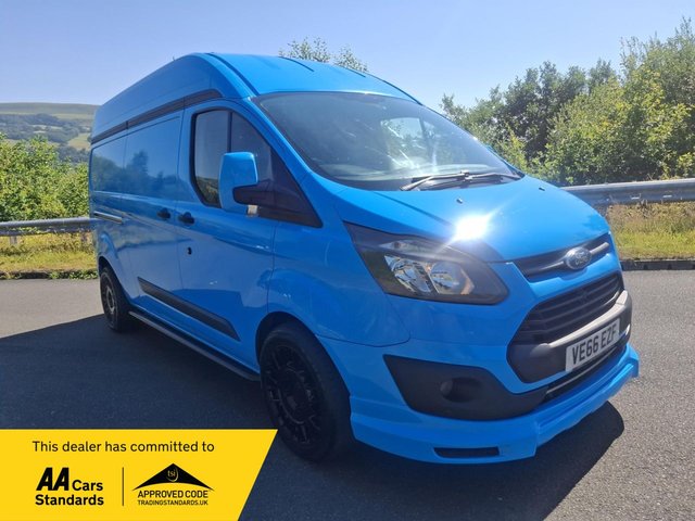View our FORD TRANSIT CUSTOM