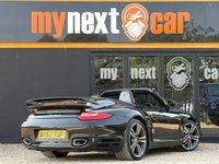 USED 2012 62 PORSCHE 911 3.8 997 Turbo Cabriolet 2dr Petrol PDK AWD (268 g/km, 500 bhp) PORSCHE 911 3.8 997 TURBO S CABRIOLET + PDK 7 SPEED AUTOMATIC + GREAT SPECIFICATION + HEATED ELECTRIC BLACK LEATHER SPORTS SEATS + ADJUSTABLE SPOILER + HEADLIGHT WASHERS + ADAPTIVE SPORTS SUSPENSION + LOW MILES + RADIO & CD PLAYER + BLUETOOTH TELEPHONE + CIGARETTE LIGHTER + ELECTRICALLY OPERATED SOFT TOP CONVERTIBLE ROOF + SATNAV + CUPHOLDERS + MUCH MORE...   12 MONTHS MOT + 6 MONTHS WARRANTY + PART EXCHANGE WELCOME + NATIONWIDE DELIVERY AVAILABLE