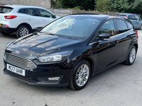 USED 2017 17 FORD FOCUS 1.0T EcoBoost Zetec Edition Hatchback 5dr Petrol Auto Euro 6 (s/s) (125 ps) PARKING SENSORS - NAVIGATION