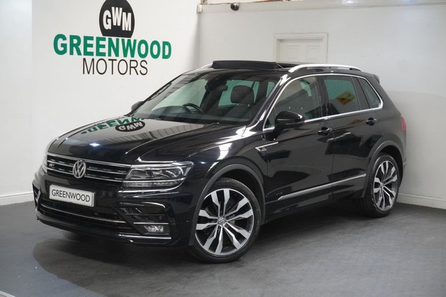 2017 VOLKSWAGEN TIGUAN Volkswagen Tiguan 2.0 TDI R-Line SUV 5dr Diesel DSG Euro 6 (s/s) (150 ps) &pound;13490.00