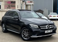 USED 2017 67 MERCEDES-BENZ GLC 2.1 GLC250d AMG Line (Premium) SUV 5dr Diesel G-Tronic 4MATIC Euro 6 (s/s) (204 ps) - SAT NAV - HEATED LEATHER - REVERSE CAMERA - PAN ROOF - P/SENSORS - CRUISE