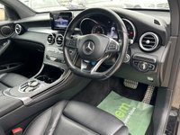 USED 2017 67 MERCEDES-BENZ GLC 2.1 GLC250d AMG Line (Premium) SUV 5dr Diesel G-Tronic 4MATIC Euro 6 (s/s) (204 ps) - SAT NAV - HEATED LEATHER - REVERSE CAMERA - PAN ROOF - P/SENSORS - CRUISE