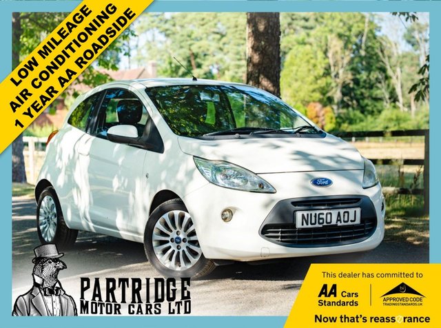 2010 FORD KA 1.2 Zetec Hatchback 3dr Petrol Manual Euro 4 (69 ps) £2750.00
