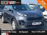 USED 2018 67 KIA SPORTAGE 1.7 CRDi 2 SUV 5dr Diesel DCT Euro 6 (s/s) (139 bhp) FULL SERVICE HISTORY + 2 KEYS + 2 PREVIOUS KEEPERS