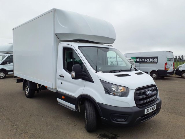 View our Ford Transit 2.0 350 EcoBlue Leader Luton 2dr Diesel Manual FWD L4 Euro 6 (s/s) (130 ps)