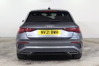 USED 2021 21 AUDI A3 1.5 TFSI 35 S line Sportback S Tronic Euro 6 (s/s) 5dr Reverse Camera, Heated Seats,