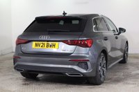 USED 2021 21 AUDI A3 1.5 TFSI 35 S line Sportback S Tronic Euro 6 (s/s) 5dr Reverse Camera, Heated Seats,