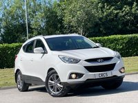 USED 2013 63 HYUNDAI IX35 2.0 CRDi SE SUV 5dr Diesel Manual 4WD Euro 5 (134 bhp) TOW BAR  + CRUISE CONTROL