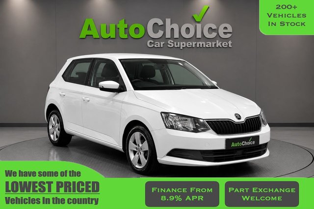 View our Skoda Fabia range