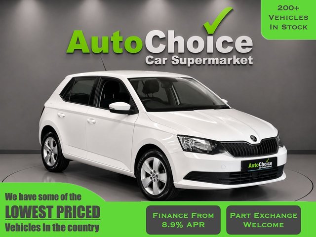 View our Skoda Fabia range