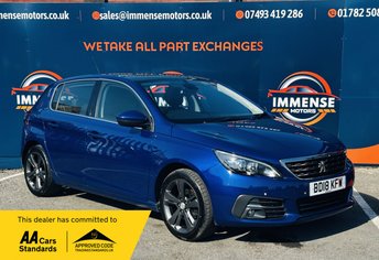 2018 PEUGEOT 308 1.2 PureTech GPF Allure Hatchback 5dr Petrol Manual Euro 6 (s/s) (130 ps) &pound;5195.00