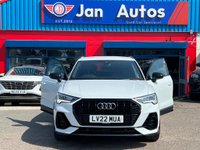 USED 2022 22 AUDI Q3 1.5 TFSI CoD 35 Black Edition S Tronic Euro 6 (s/s) 5dr DigiDash+CarPlay+1owner+E-boot