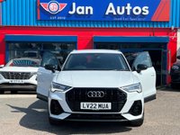 USED 2022 22 AUDI Q3 1.5 TFSI CoD 35 Black Edition S Tronic Euro 6 (s/s) 5dr DigiDash+CarPlay+1owner+E-boot