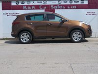 USED 2017 67 KIA SPORTAGE 1.6 GDi 2 SUV 5dr Petrol Manual Euro 6 (s/s) (130 bhp) 